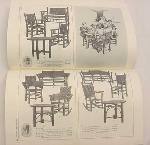 OLD INDIANA HICKORY FURNITURE BOOK *  