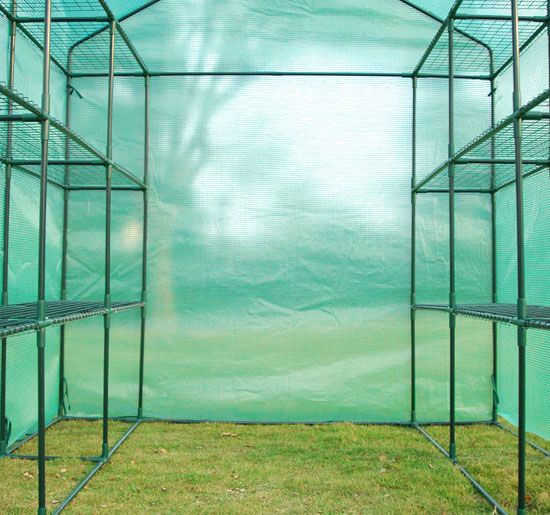 NEW 8x6x7 outdoor Portable Large Green House Greenhouse with 