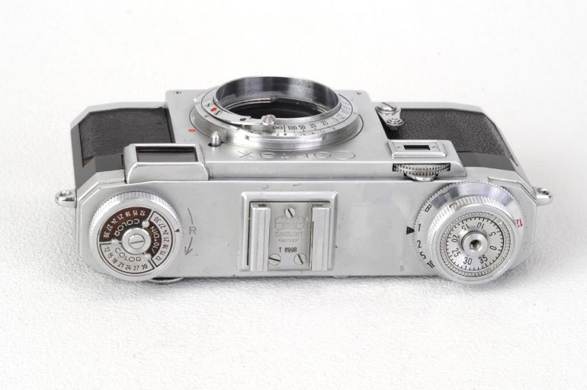 Contax IIa Color Dial body Excellent but needs service  