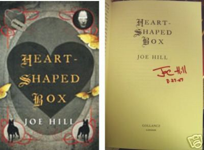 Heart Shaped Box UK signed Joe Hill 1st Ed 1st Print  