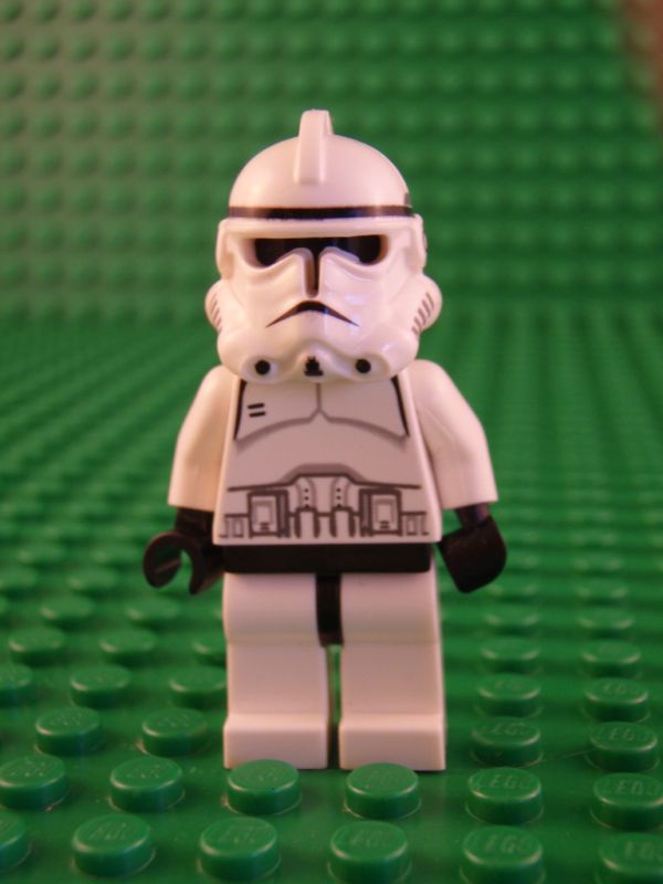 Lego Minifig Star Wars Clone Trooper 7261 7655  