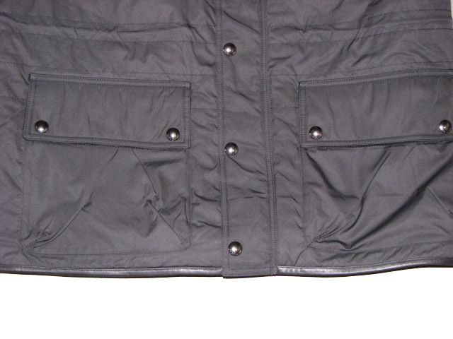 395 NWT POLO RALPH LAUREN MENS BLACK LEATHER LINED WINTER JACKET COAT 