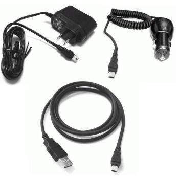 Car + Travel Charger +SyncCable Garmin StreetPilot C330  